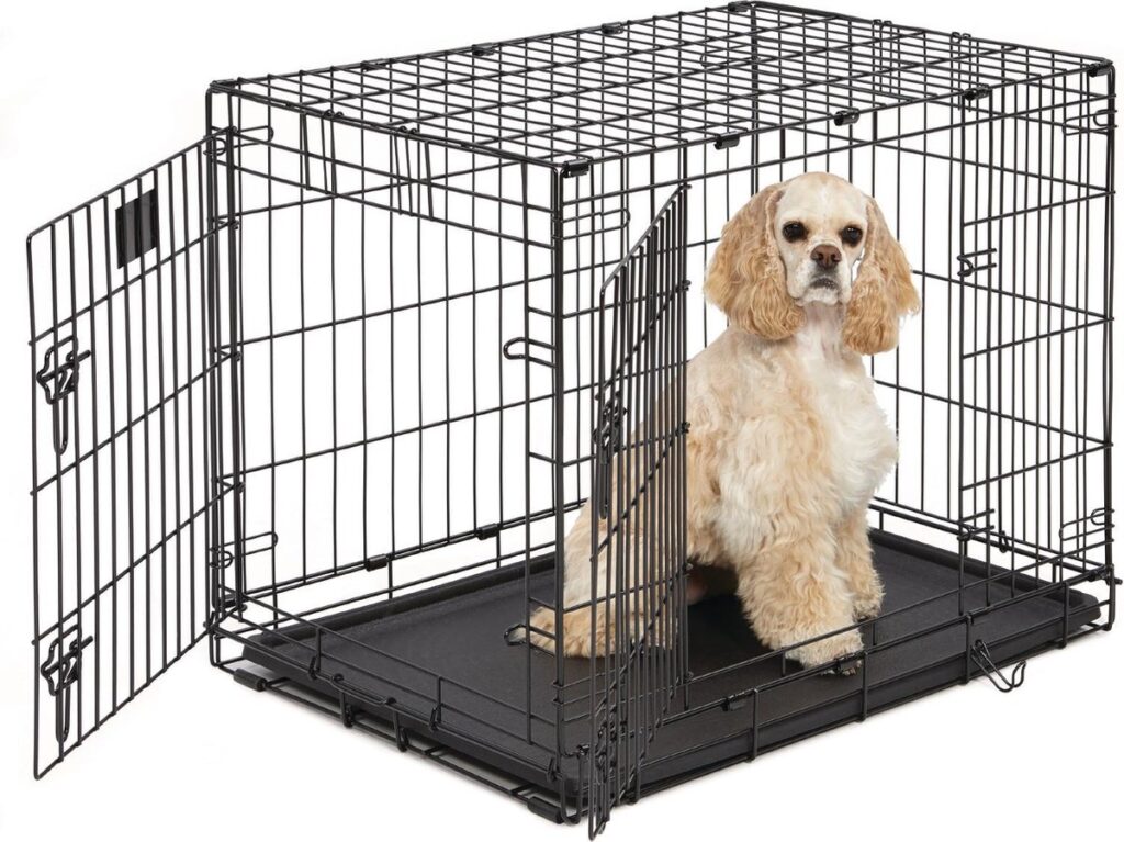 Bench voor een beagle puppy