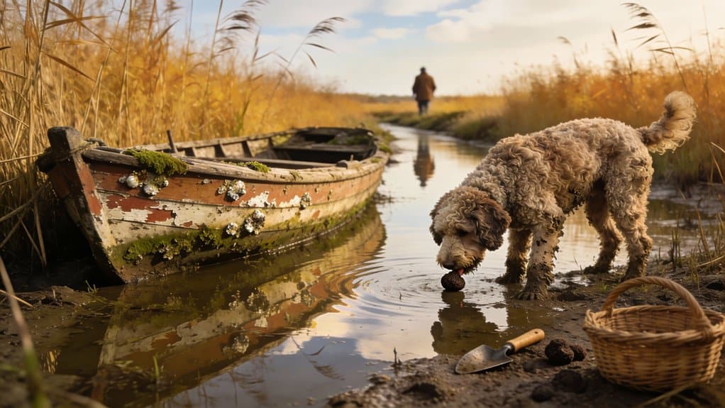 Droogte van moerassen verschuift niche van lagotto